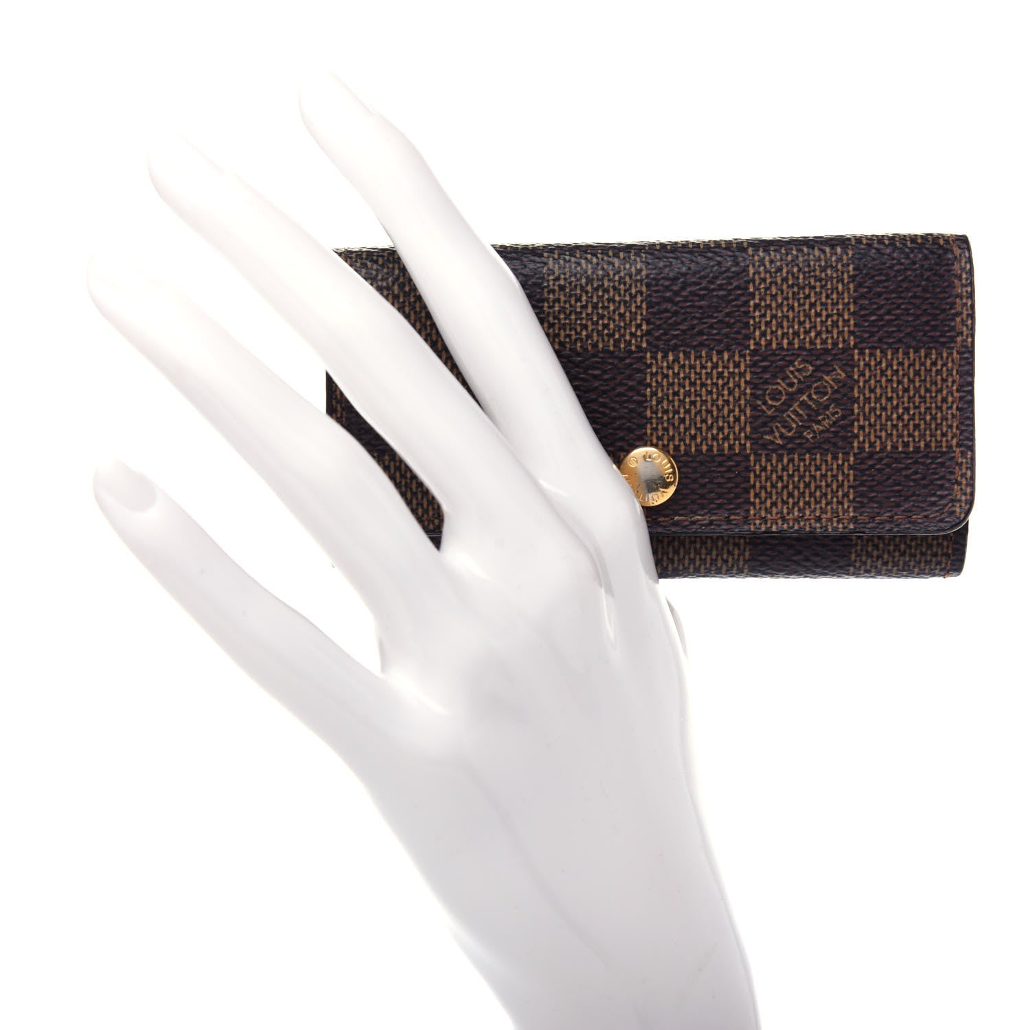Louis Vuitton Damier Ebene Multicles 4 Key Holder 2 of 8