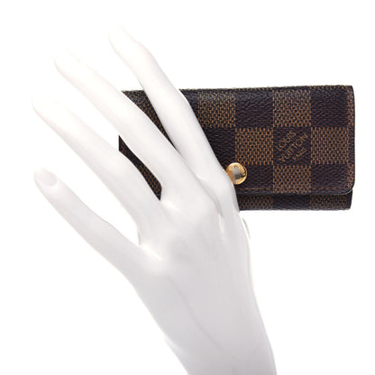 Louis Vuitton Damier Ebene Multicles 4 Key Holder 2 of 8