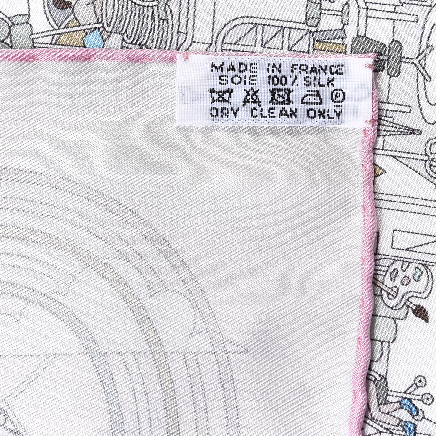 Silk La Maison des Carres Scarf 45