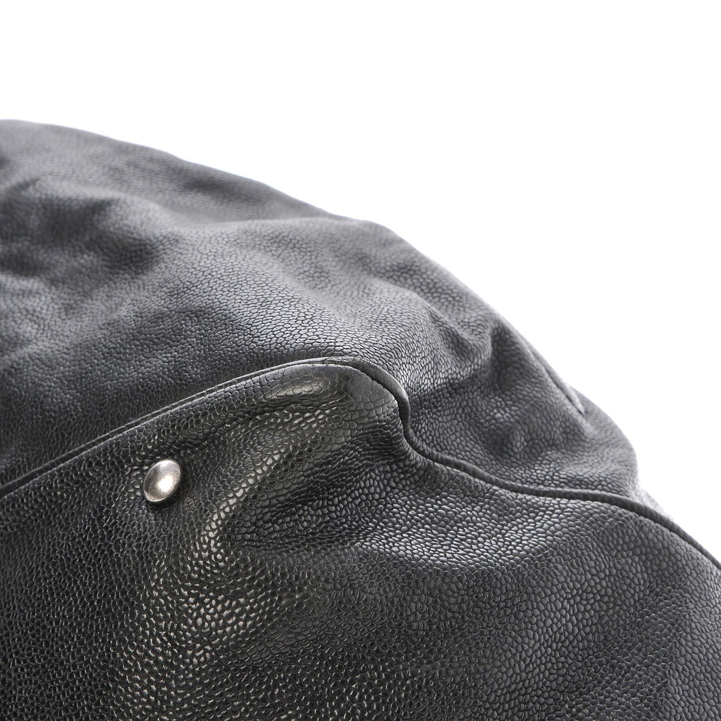 Distressed Caviar Outdoor Tote Black