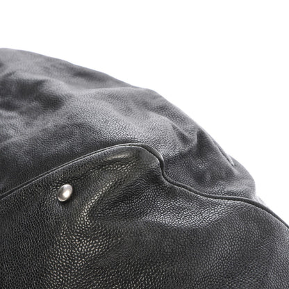Chanel Distressed Caviar Outdoor Tote Black 14 of 16