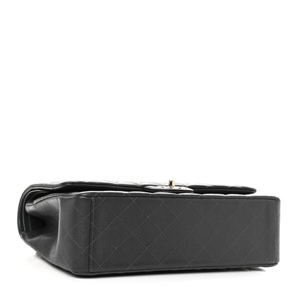 Chanel Caviar Quilted Maxi Double Flap Dark Grey 3 of 10
