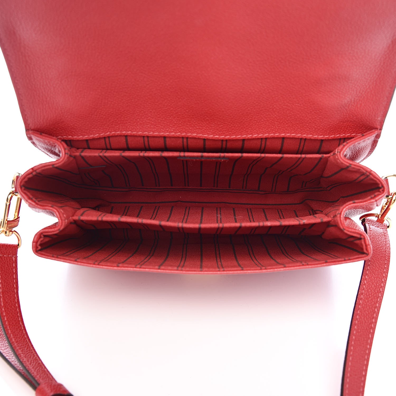 Louis Vuitton Empreinte Pochette Metis Scarlet 5 of 10