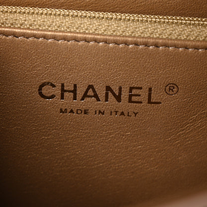 Chanel Goatskin Quilted Small Chic Pearls Flap Beige 10 of 19