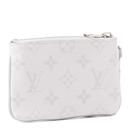 Louis Vuitton Monogram Logo Story Zipped Pouch PM White 2 of 7