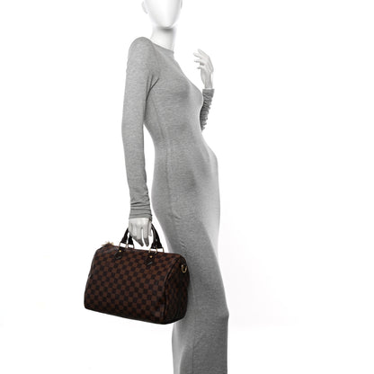 Louis Vuitton Damier Ebene Speedy Bandouliere 30 2 of 16