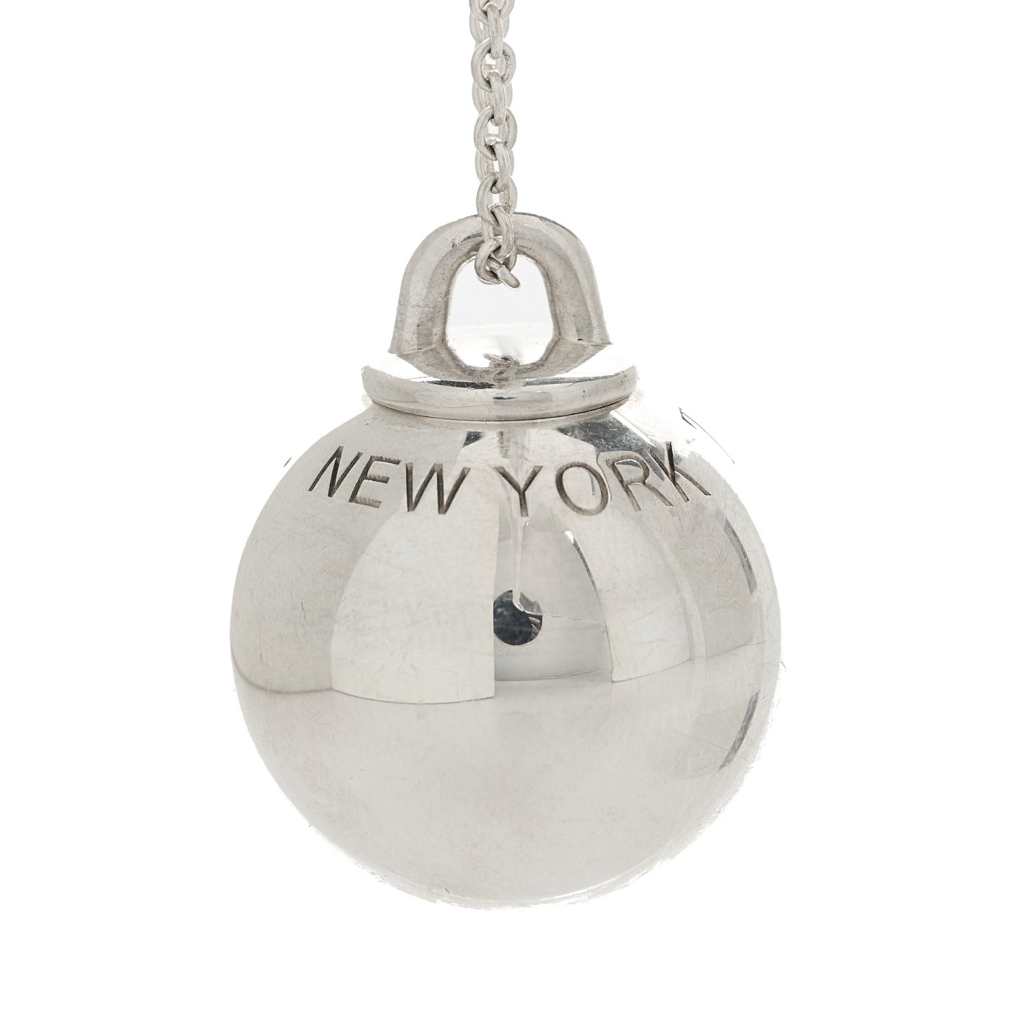 Sterling Silver 19mm HardWear Ball Pendant Necklace