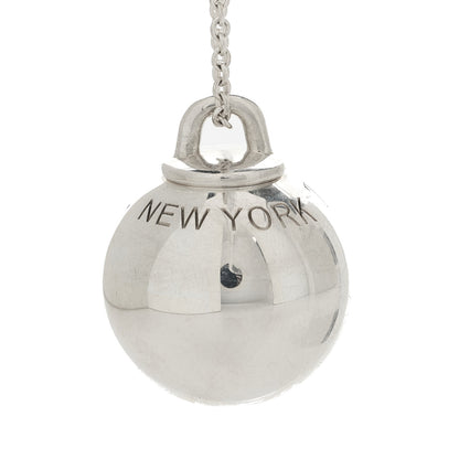 Tiffany Sterling Silver 19mm HardWear Ball Pendant Necklace 6 of 7