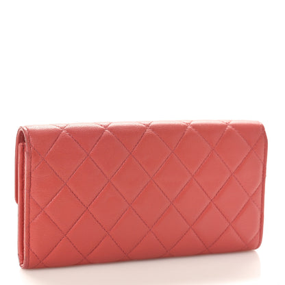 Chanel Lambskin Quilted Medium Chanel 19 Flap Wallet Pink 3 of 11