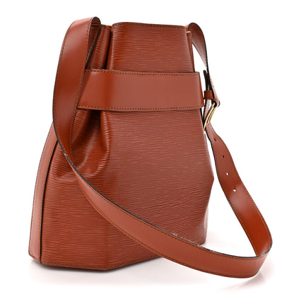 Louis Vuitton Epi Sac D'Epaule Kenyan Fawn 3 of 17