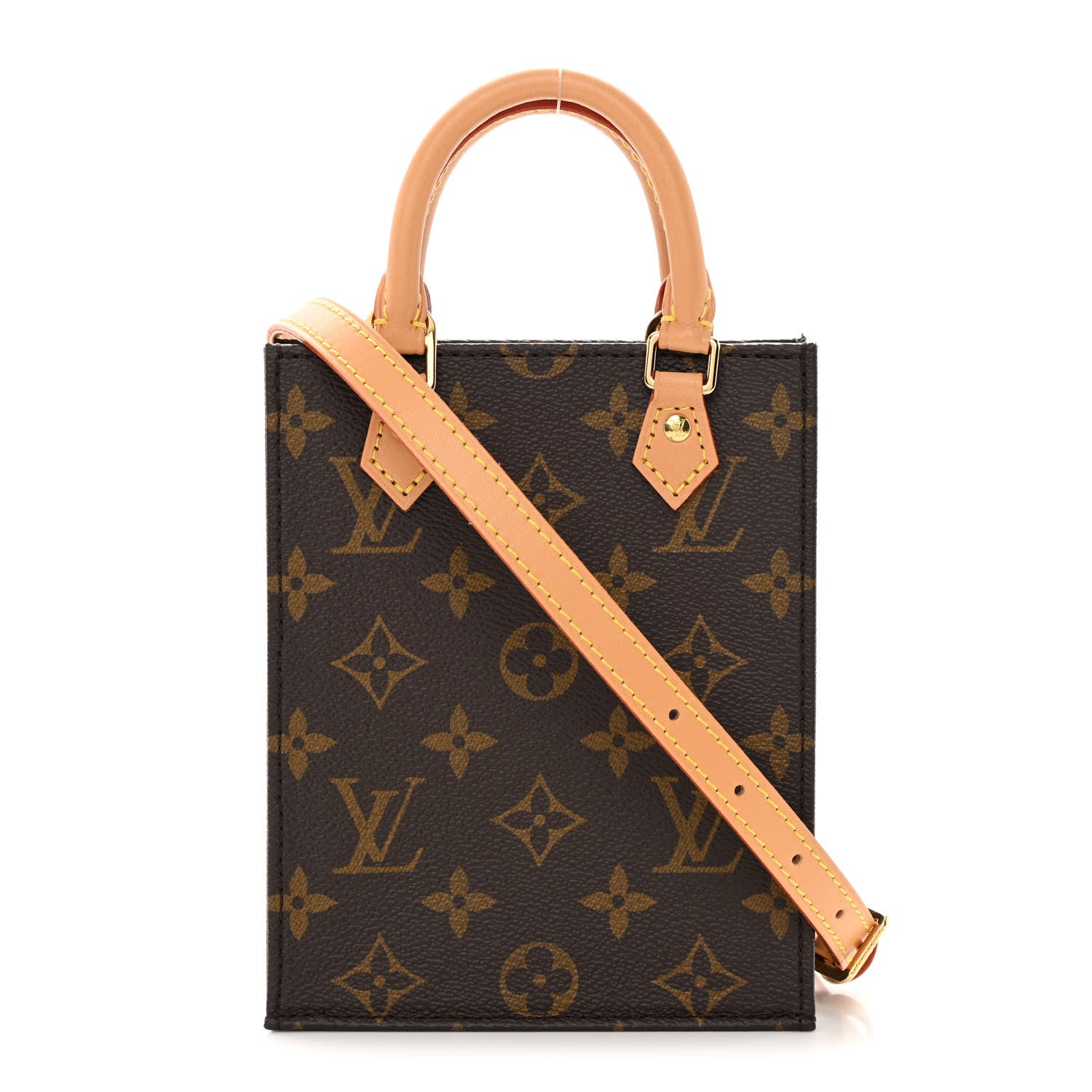 Louis Vuitton Monogram Petit Sac Plat 1 of 10