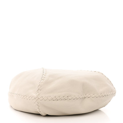 Bottega Veneta Cervo Deerskin Large Hobo White 4 of 12