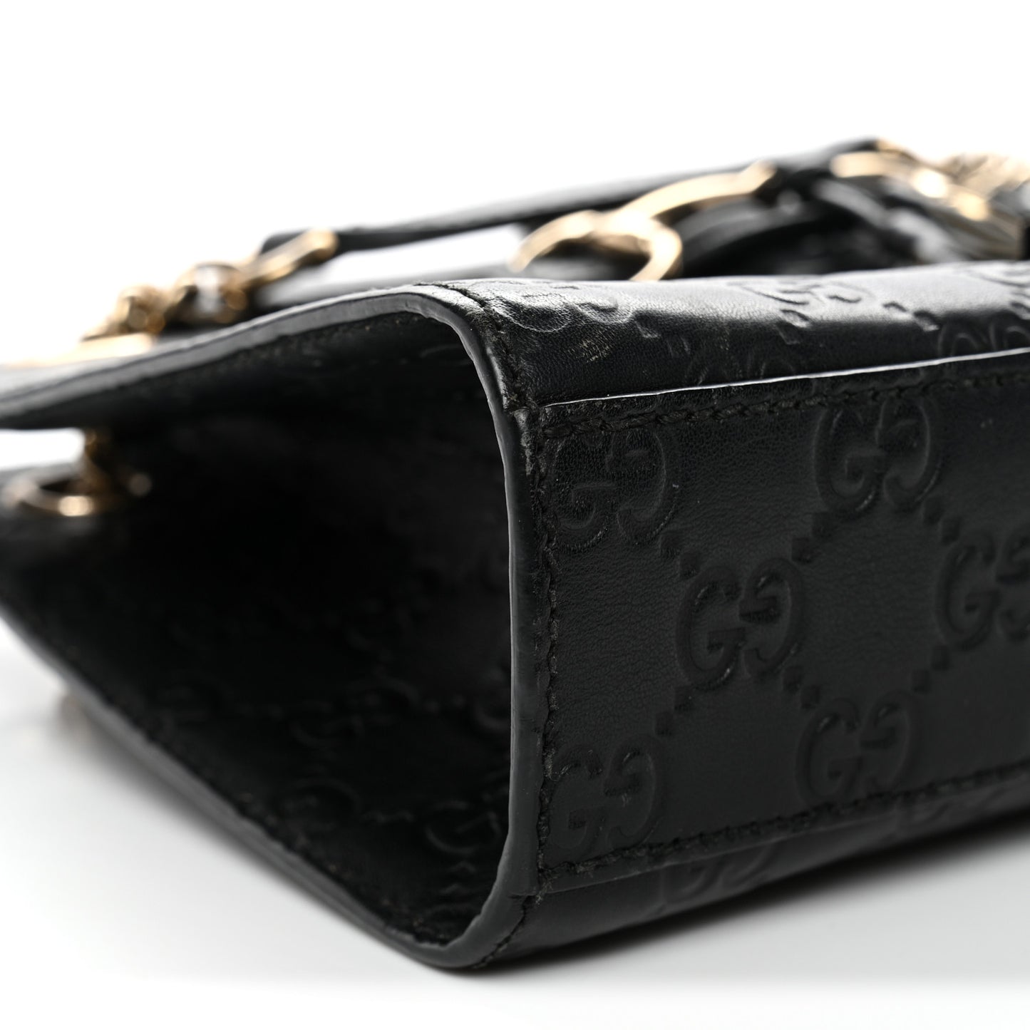 Guccissima Small Emily Shoulder Bag Black