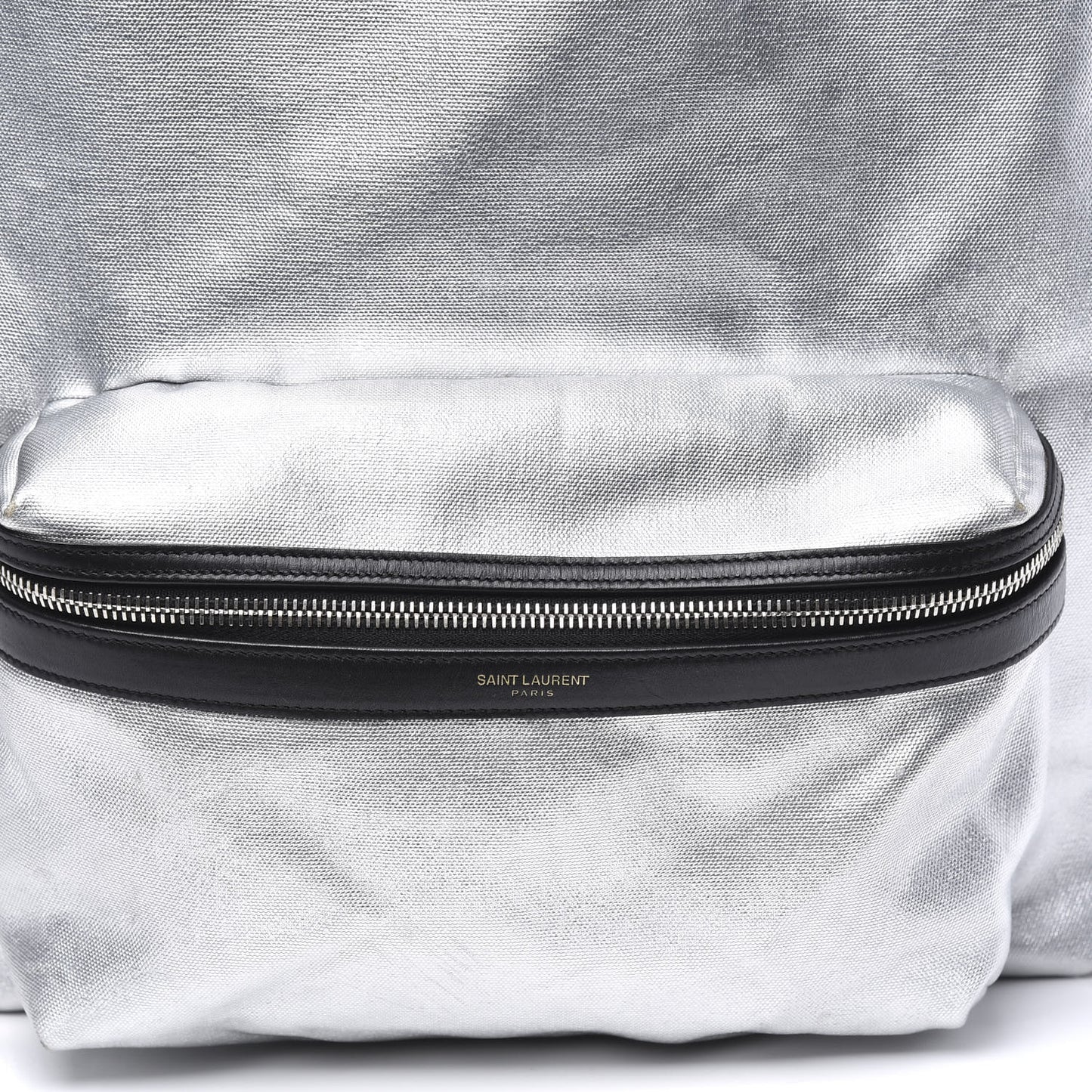 Nylon Metallic Hunting Backpack Silver