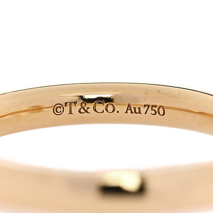 Tiffany 18K Yellow Gold T T1 Ring 49 5 4 of 5