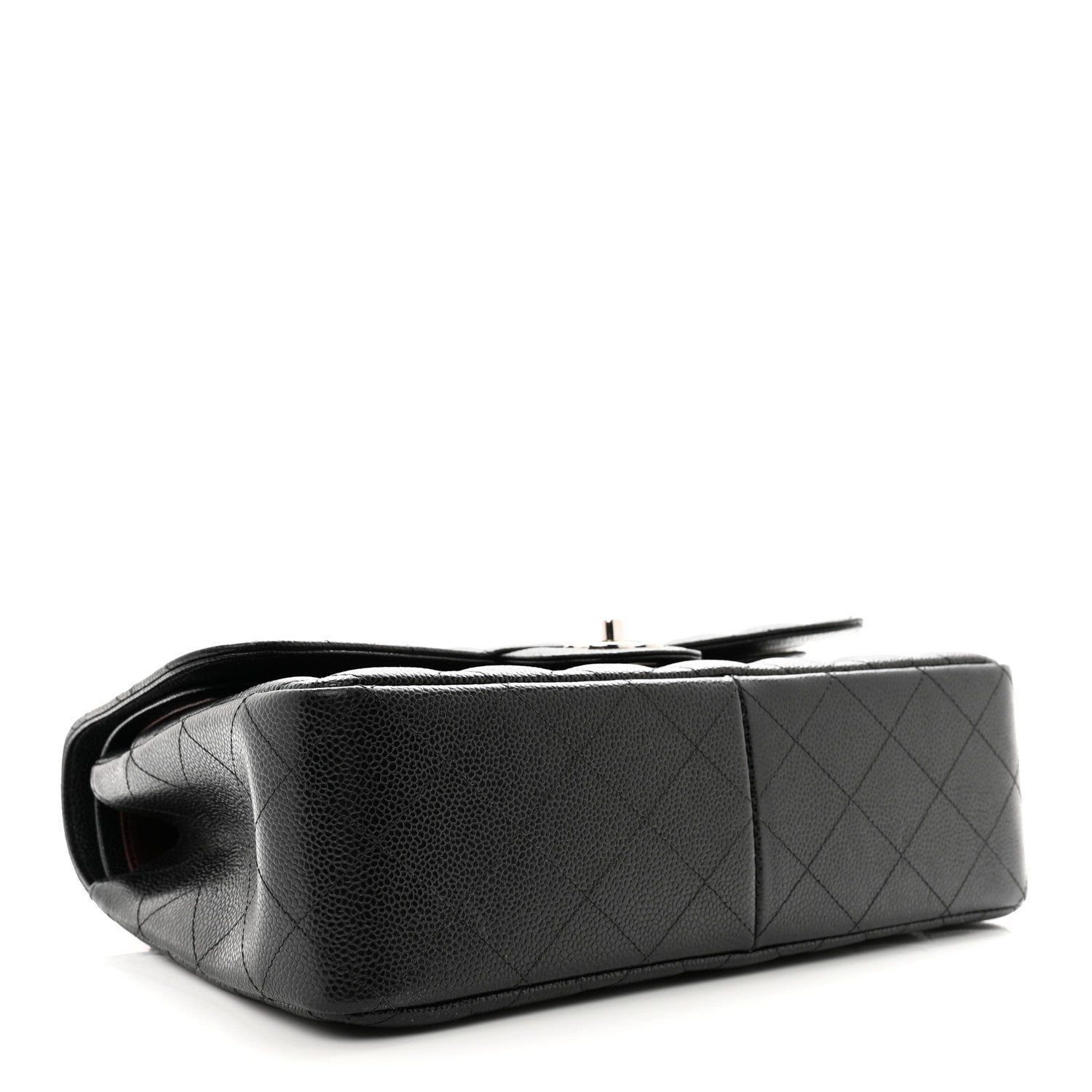 Chanel Caviar Quilted Jumbo Double Flap Black 4 of 12