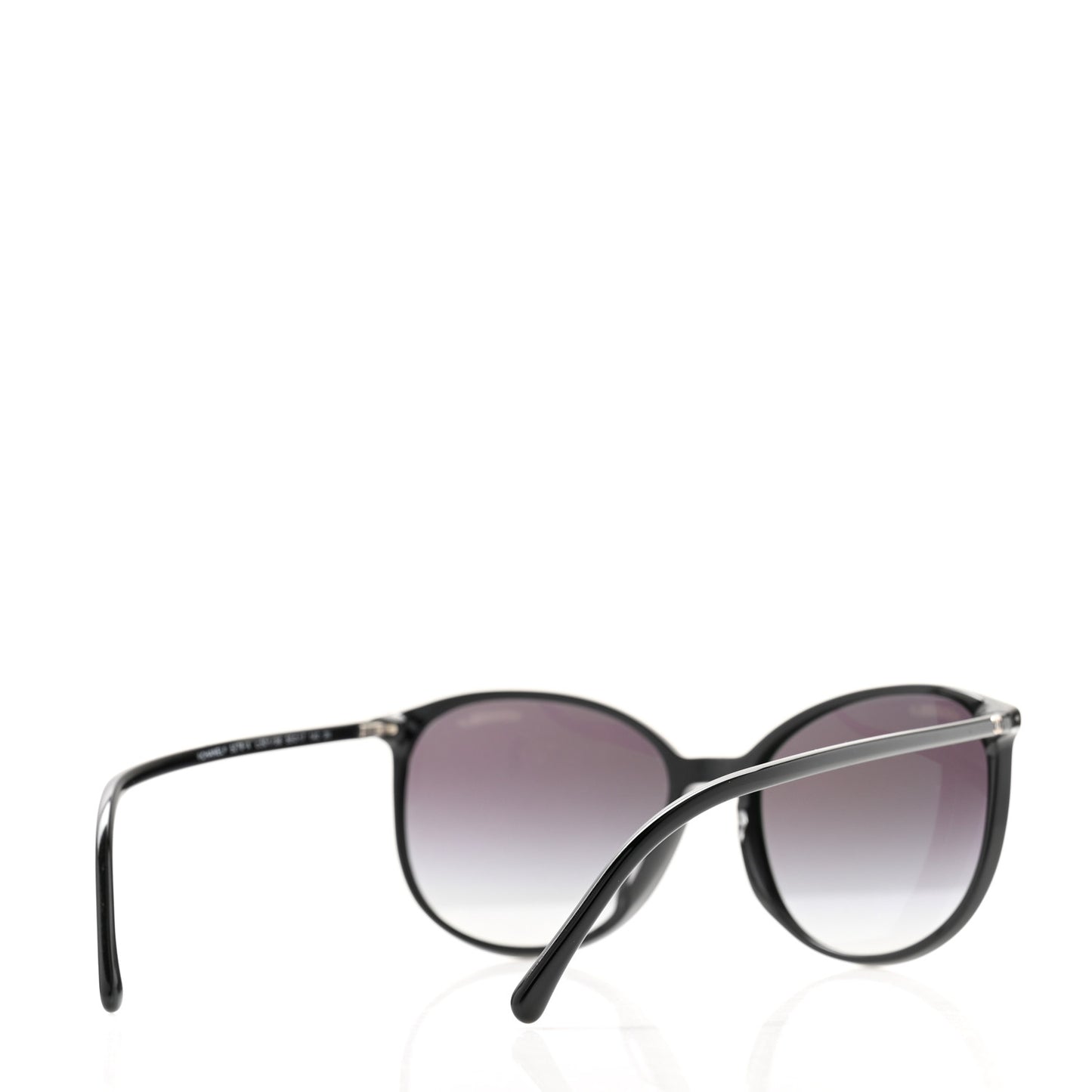 Acetate Round Sunglasses 5278 Black