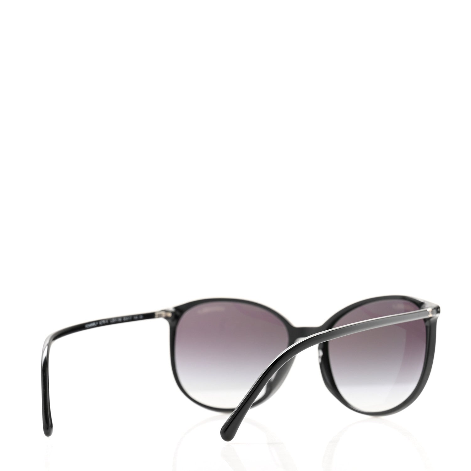 Chanel Acetate Round Sunglasses 5278 Black 4 of 8