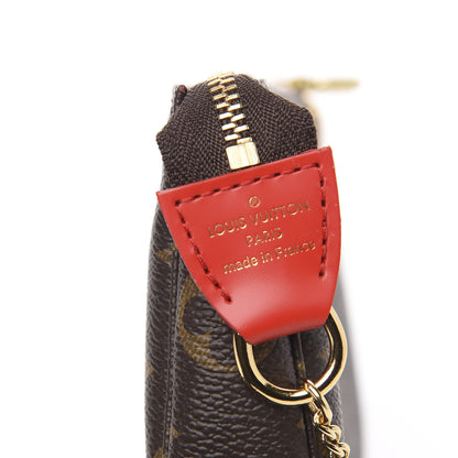Louis Vuitton Monogram 2020 Christmas Animation Bumper Cars Mini Pochette Accessories Coquelicot 5 of 7