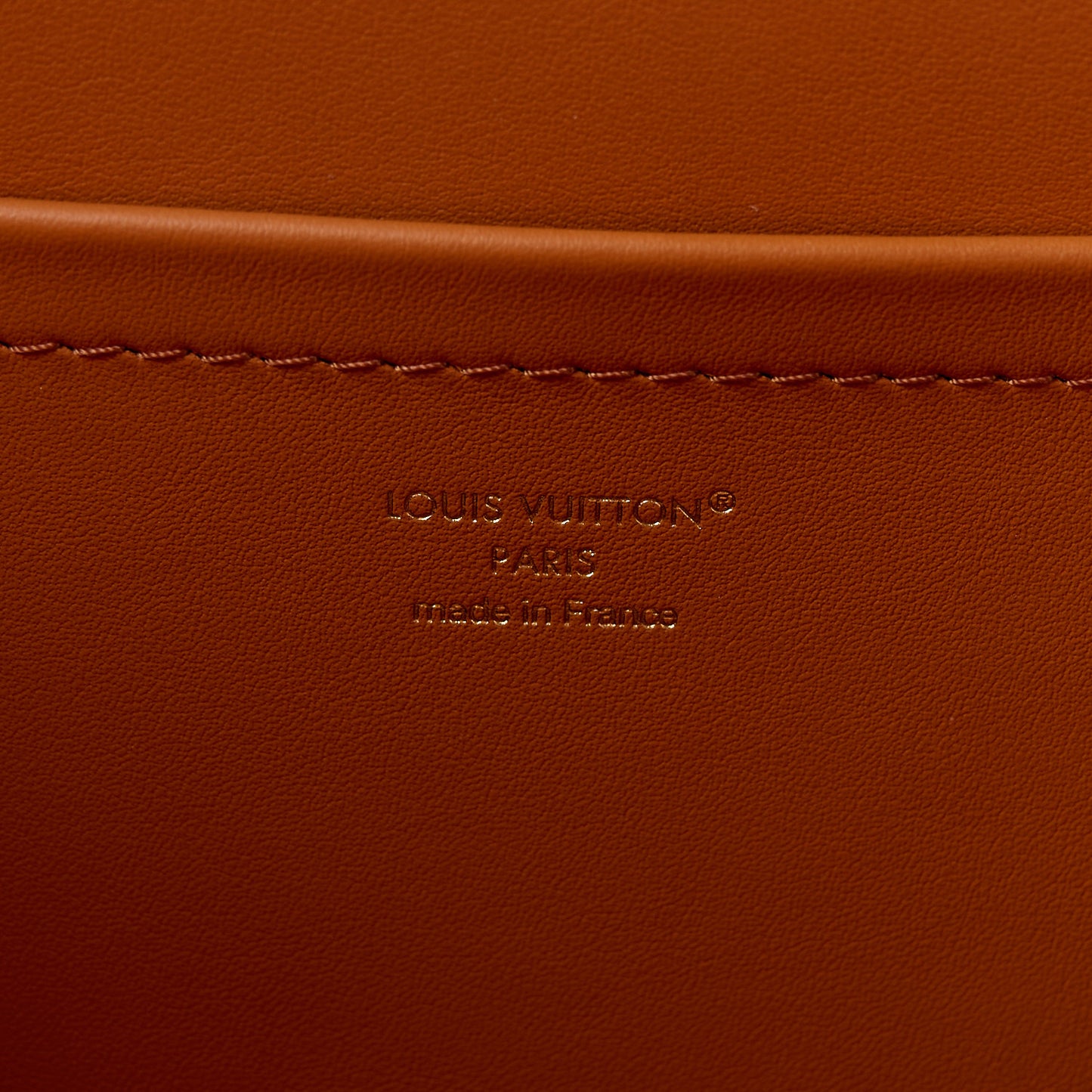 Calfskin Minigram Alma MM Soft Hazelnut