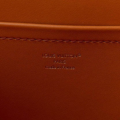 Louis Vuitton Calfskin Minigram Alma MM Soft Hazelnut 6 of 9