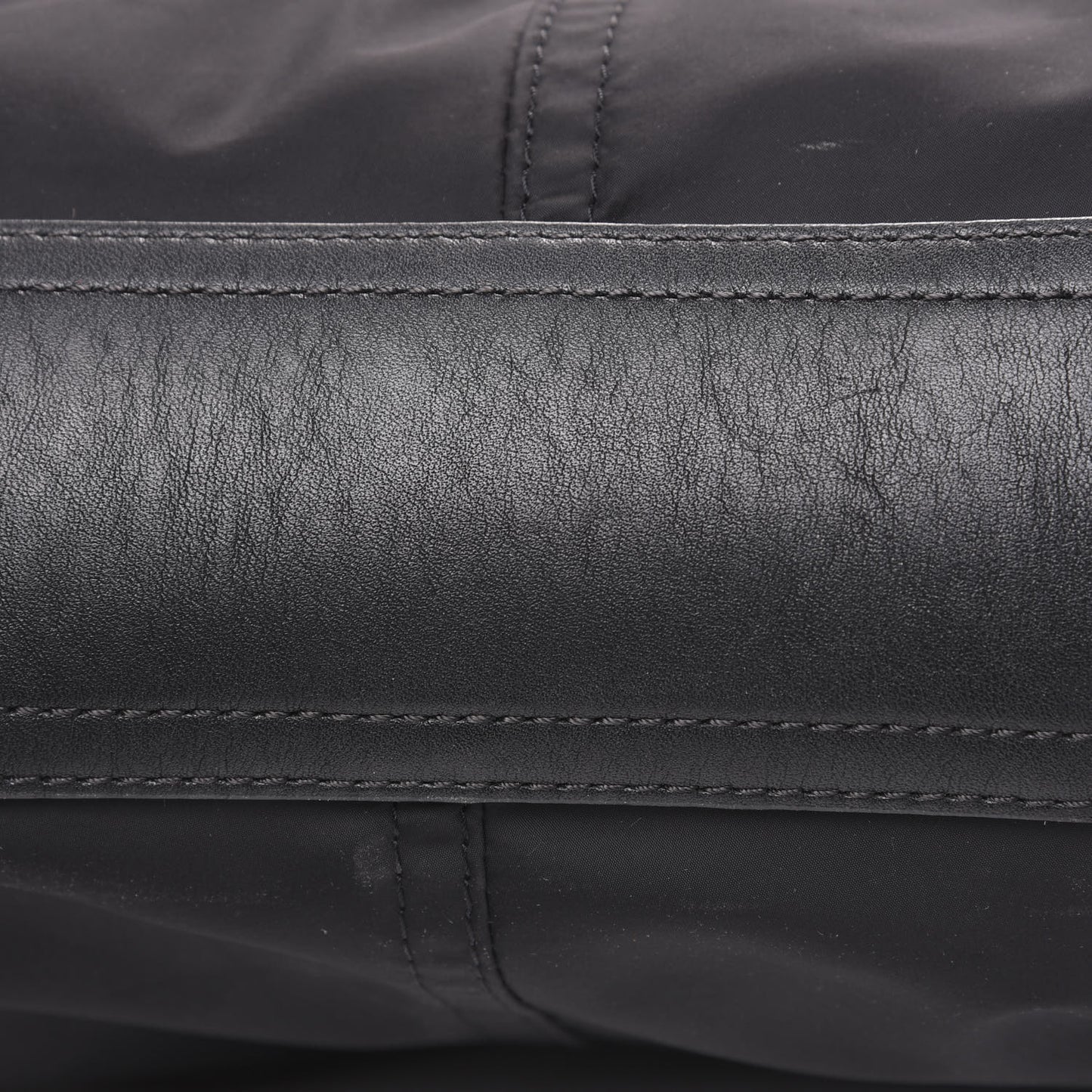 Nylon Small Buckleigh Packable Tote Black