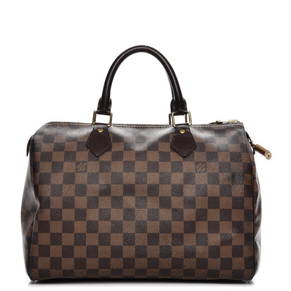 Louis Vuitton Damier Ebene Speedy 30 1 of 21
