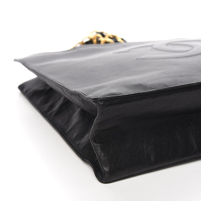 Chanel Lambskin CC Shoulder Bag Black 8 of 10