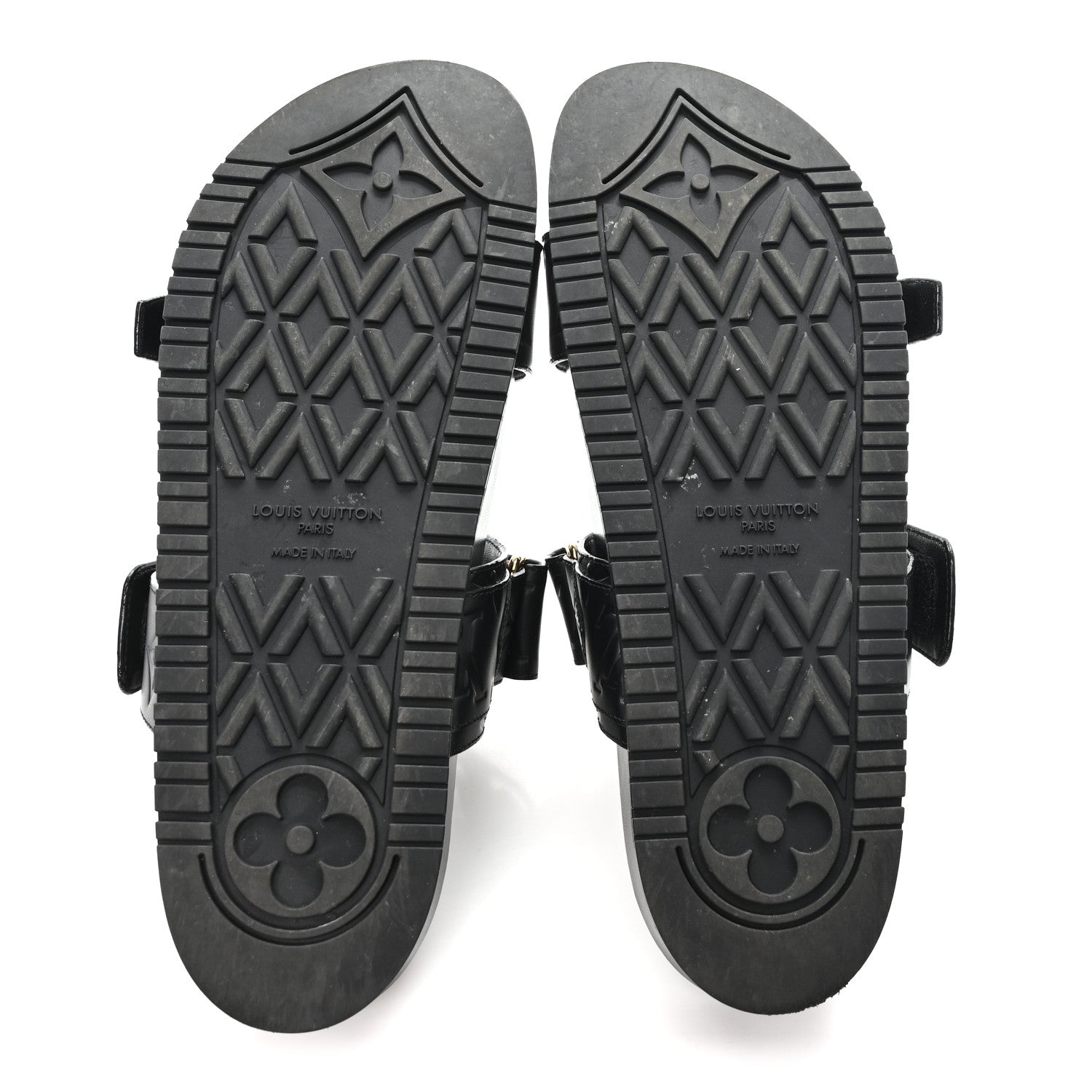 Louis Vuitton Empreinte Bom Dia Mule Sandals 41 Black 1841459
