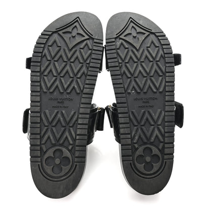 Louis Vuitton Empreinte Bom Dia Mule Sandals 41 Black 6 of 10