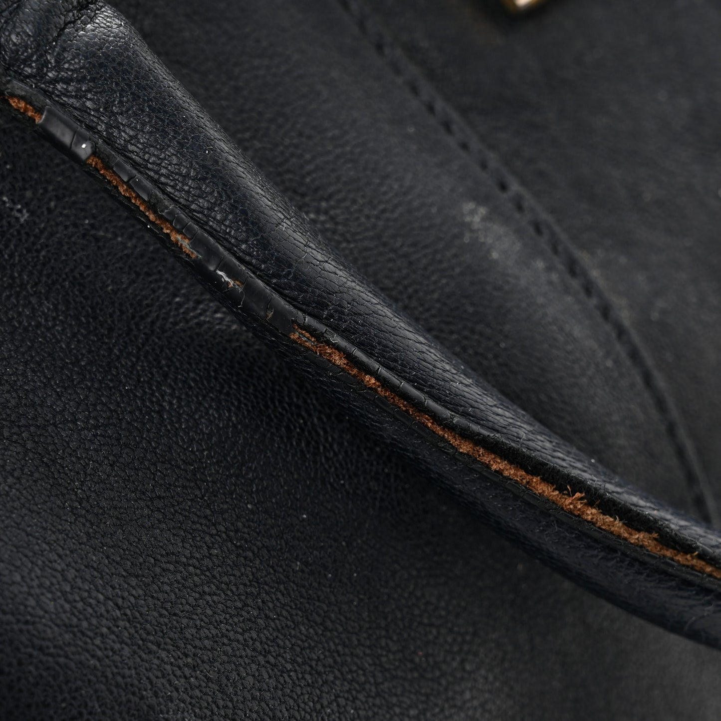Sheepskin Small Cabas ChYc Navy