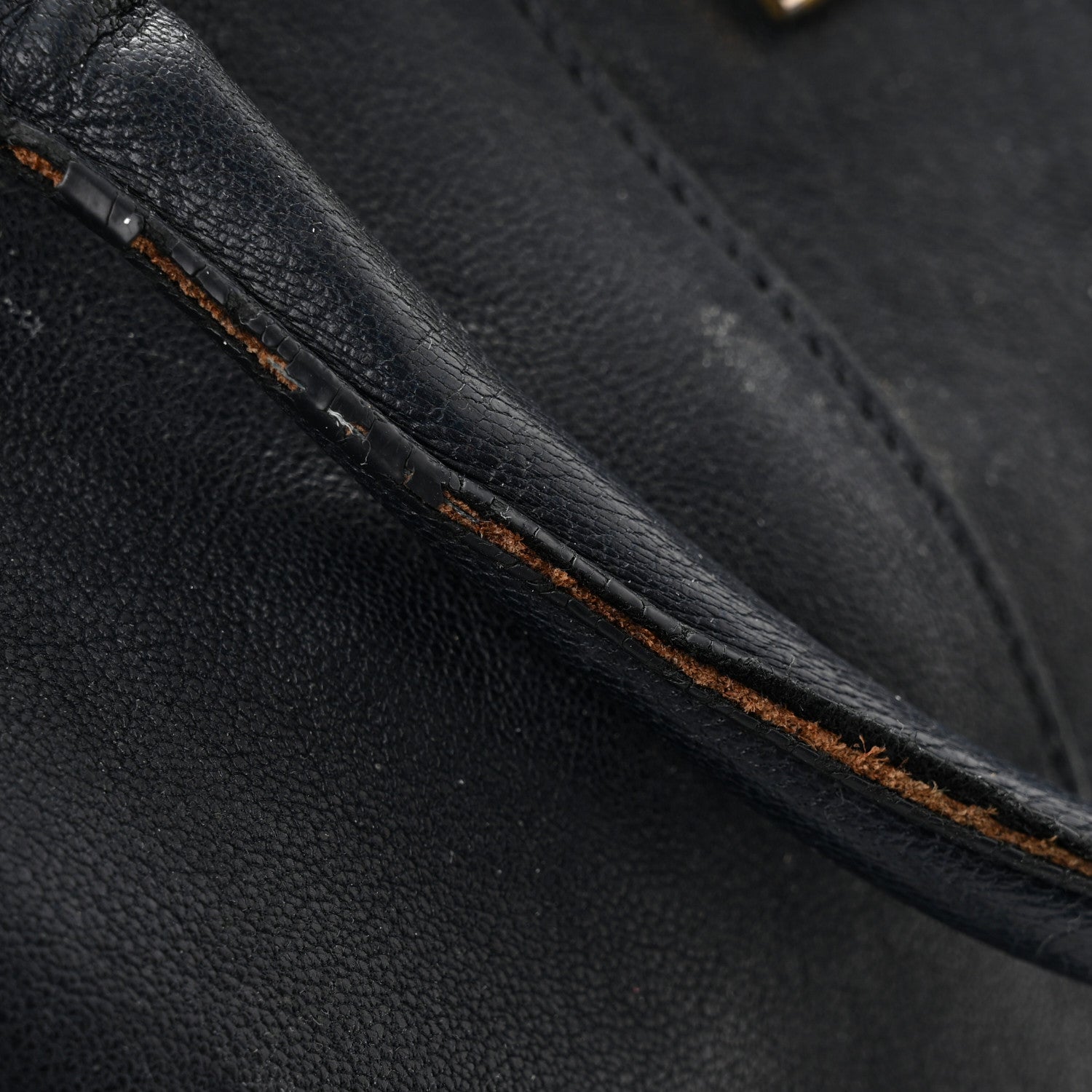 Saint Laurent Sheepskin Small Cabas ChYc Navy 15 of 15