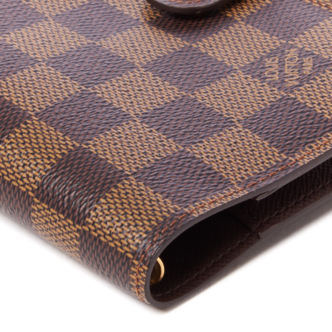 Louis Vuitton Damier Ebene Small Ring Agenda Cover 6 of 7