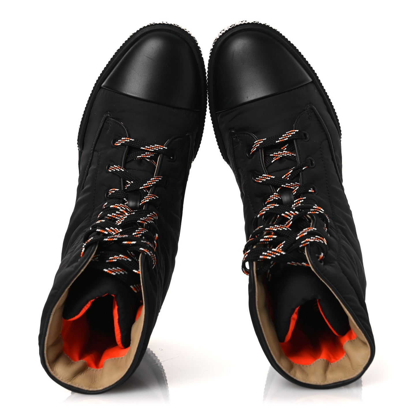 Calfskin Parachute Fresh Ankle Boots 38 Black