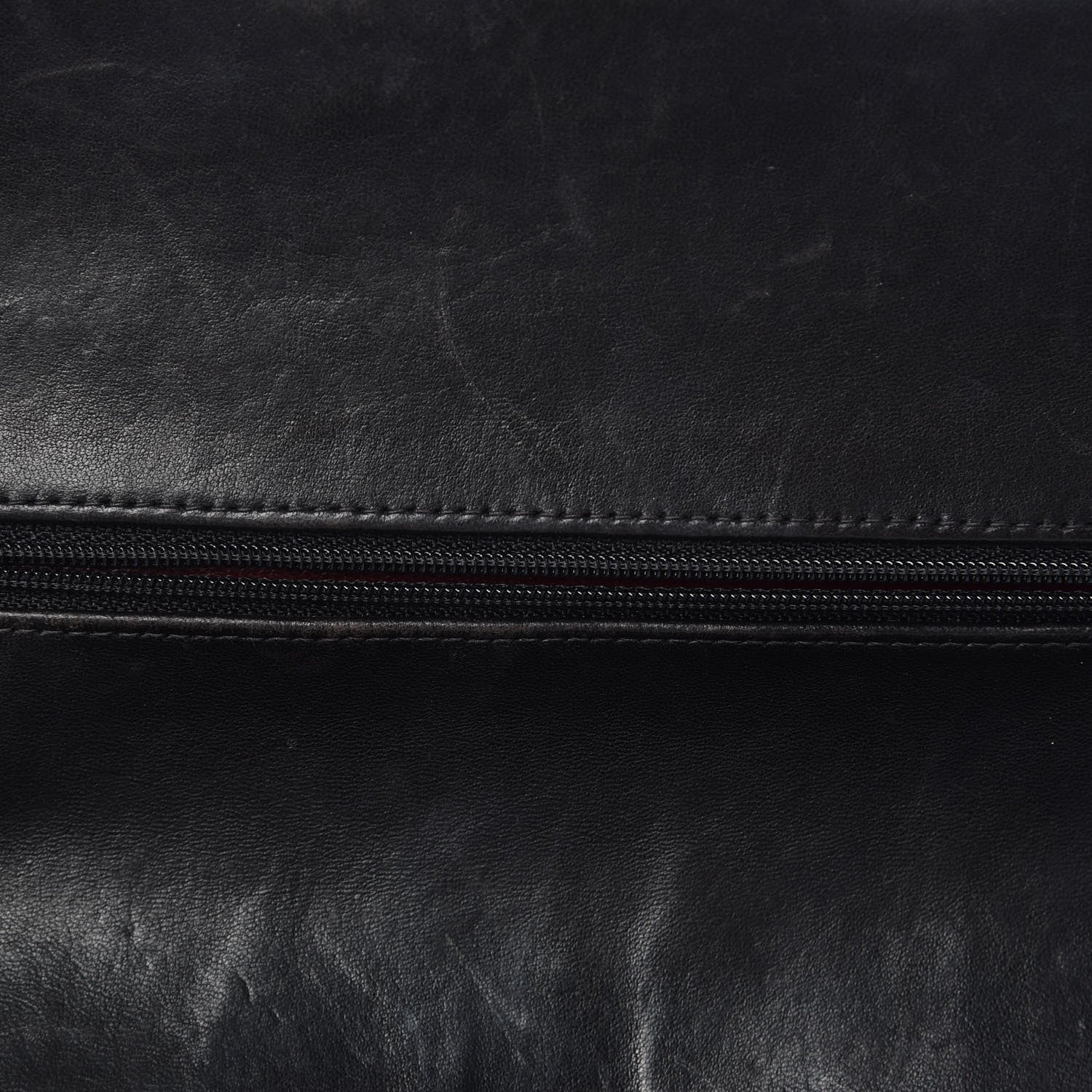 Chanel Lambskin Quilted Medium Double Flap Black 8 of 14