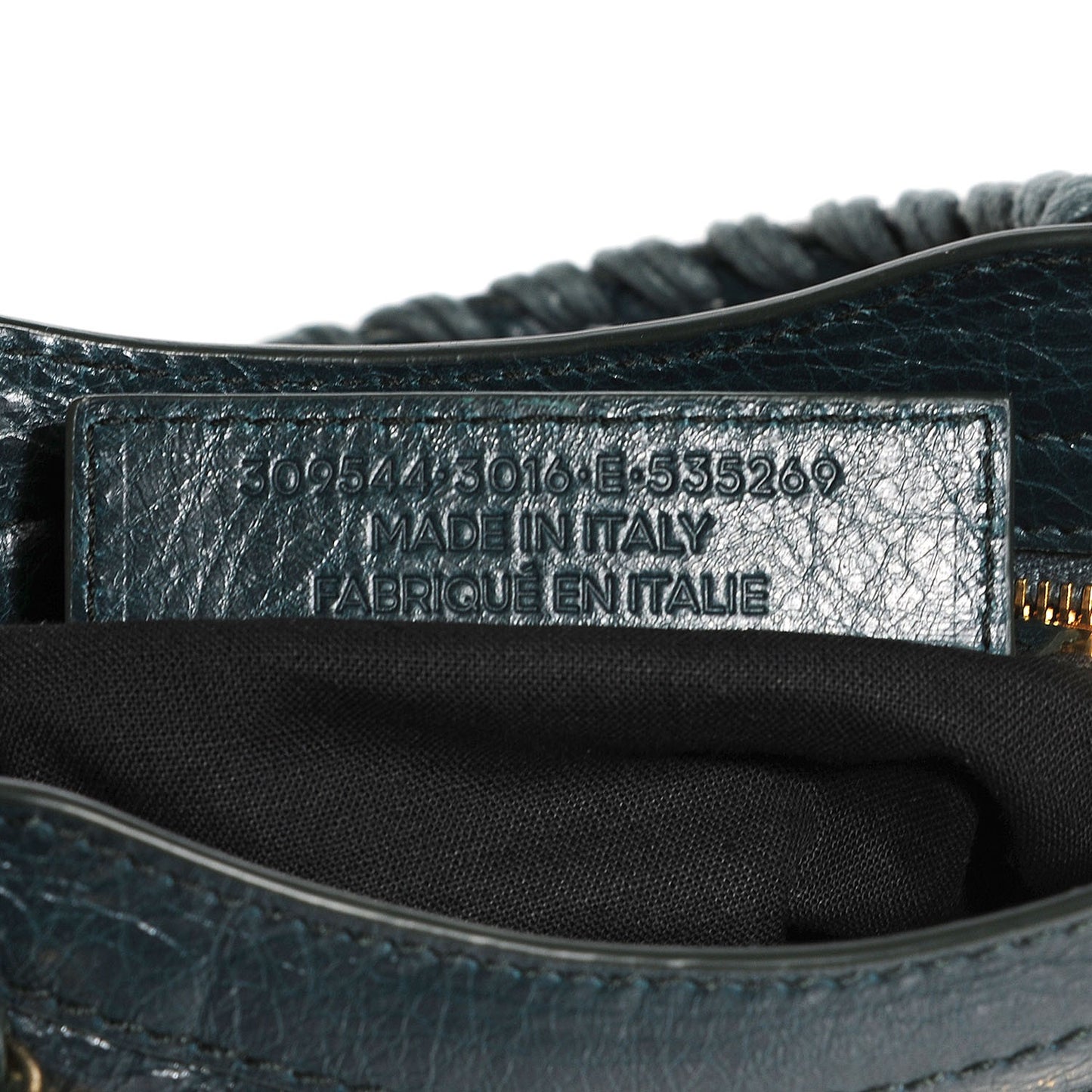 Agneau Giant 12 Gold Hardware Mini City Bleu Paon