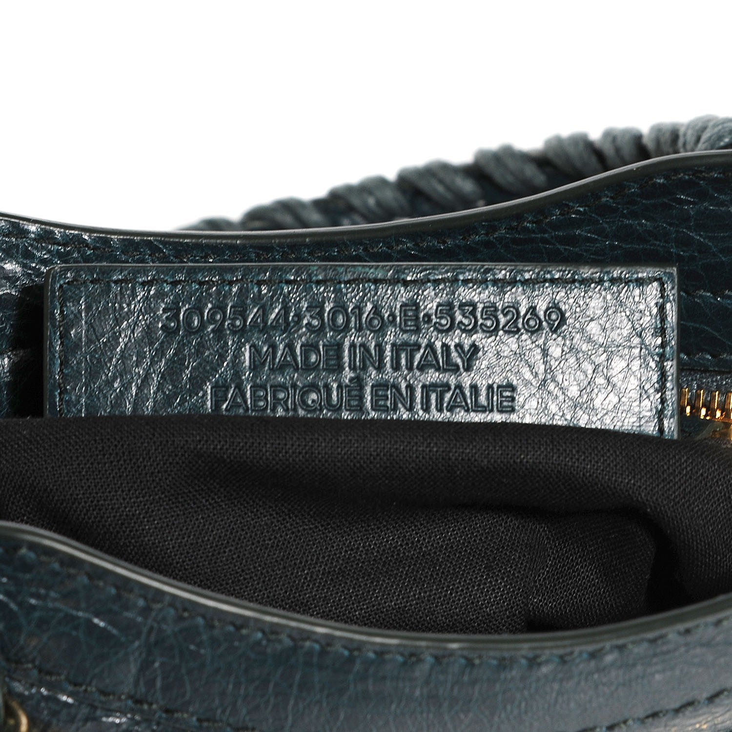 Balenciaga Agneau Giant 12 Gold Hardware Mini City Bleu Paon 12 of 15