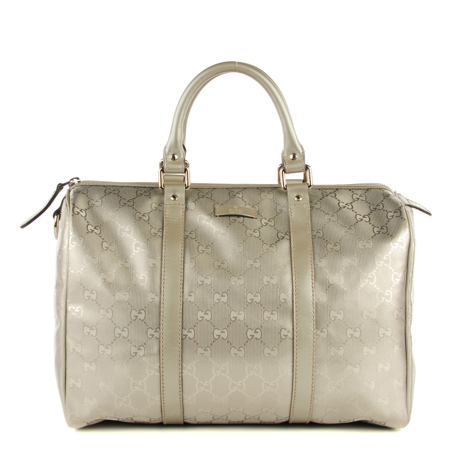 Gucci Imprime Monogram Medium Joy Boston Silver 1 of 9