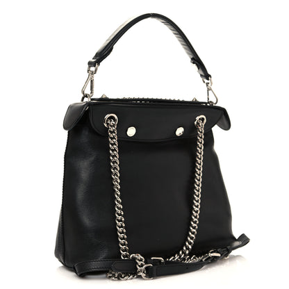 Fendi Vitello Century Opaco Large Back to School Backpack Black 2 of 15