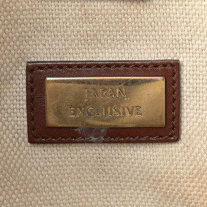 Gucci Denim Monogram Valentine Top Handle Bag 6 of 22
