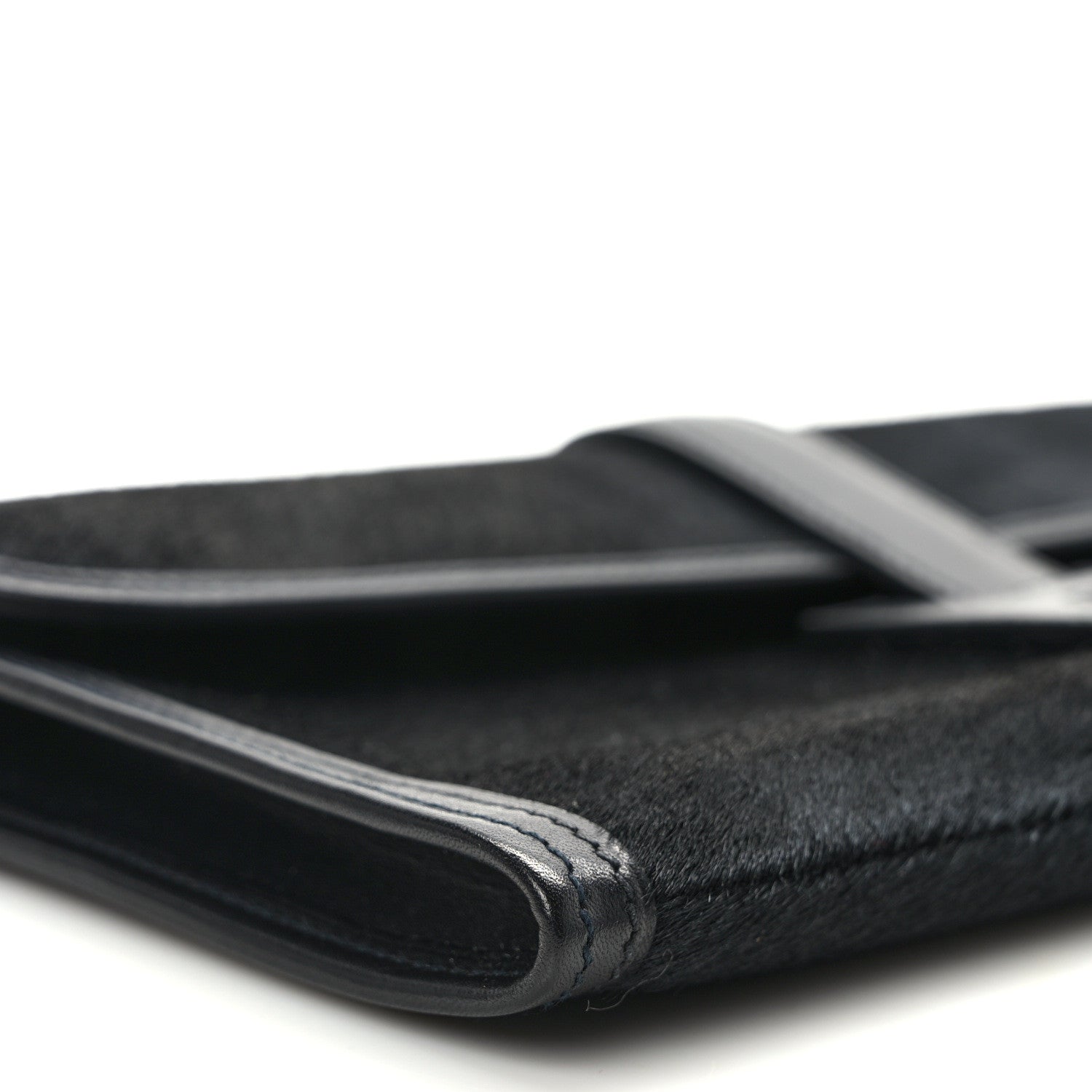 Hermes Pony Hair Swift Jige Elan 29 Clutch Black 7 of 11