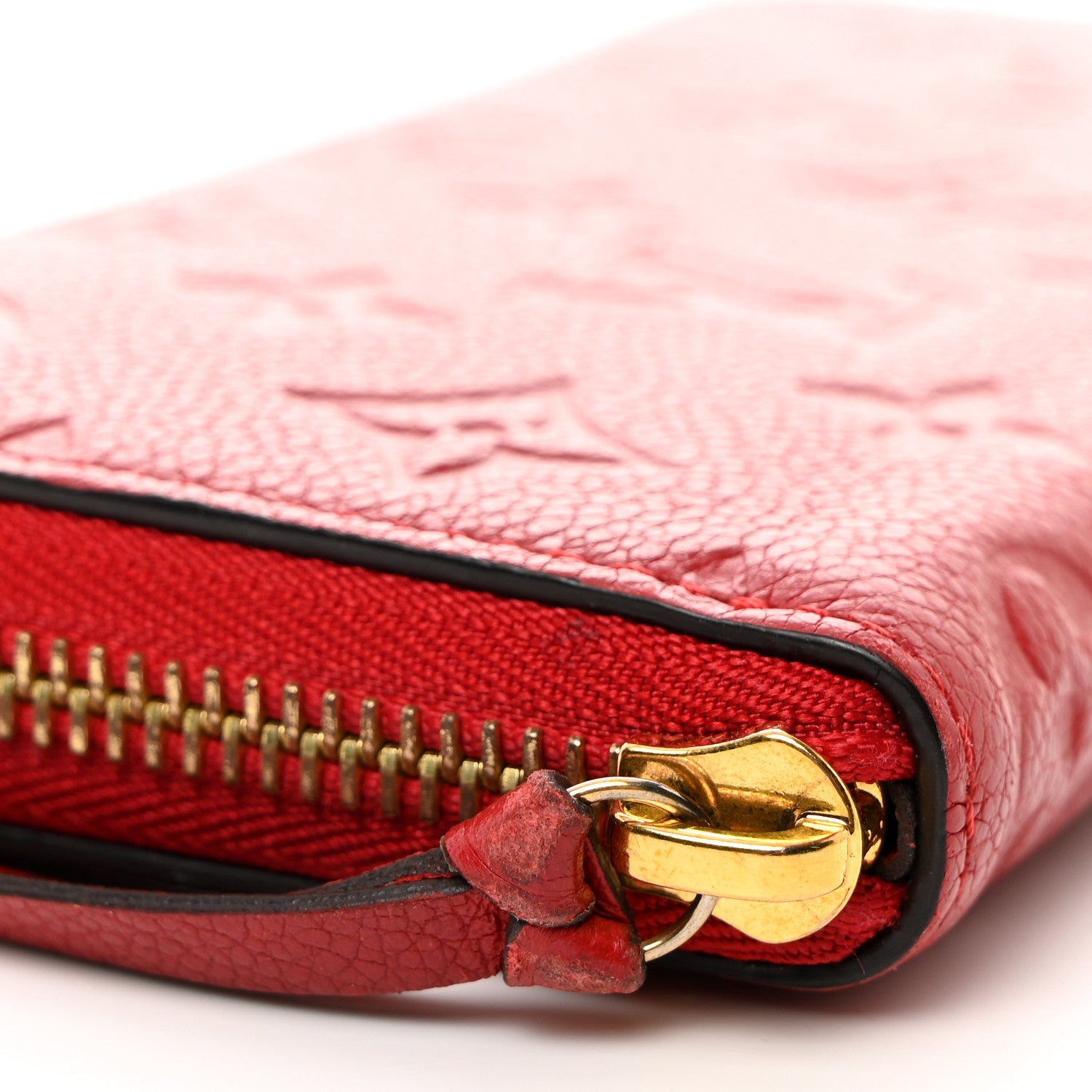 Louis Vuitton LOUIS VUITTON Empreinte Clemence Wallet Scarlet 8 of 8