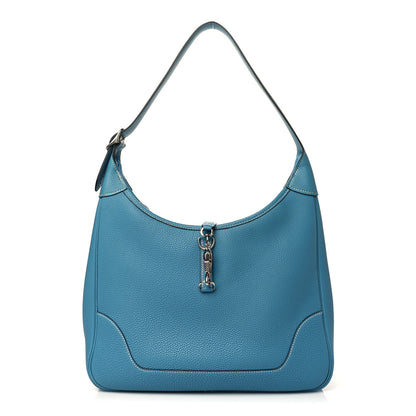 Hermes Togo Trim II 31 Hobo Bleu Jean 1 of 8
