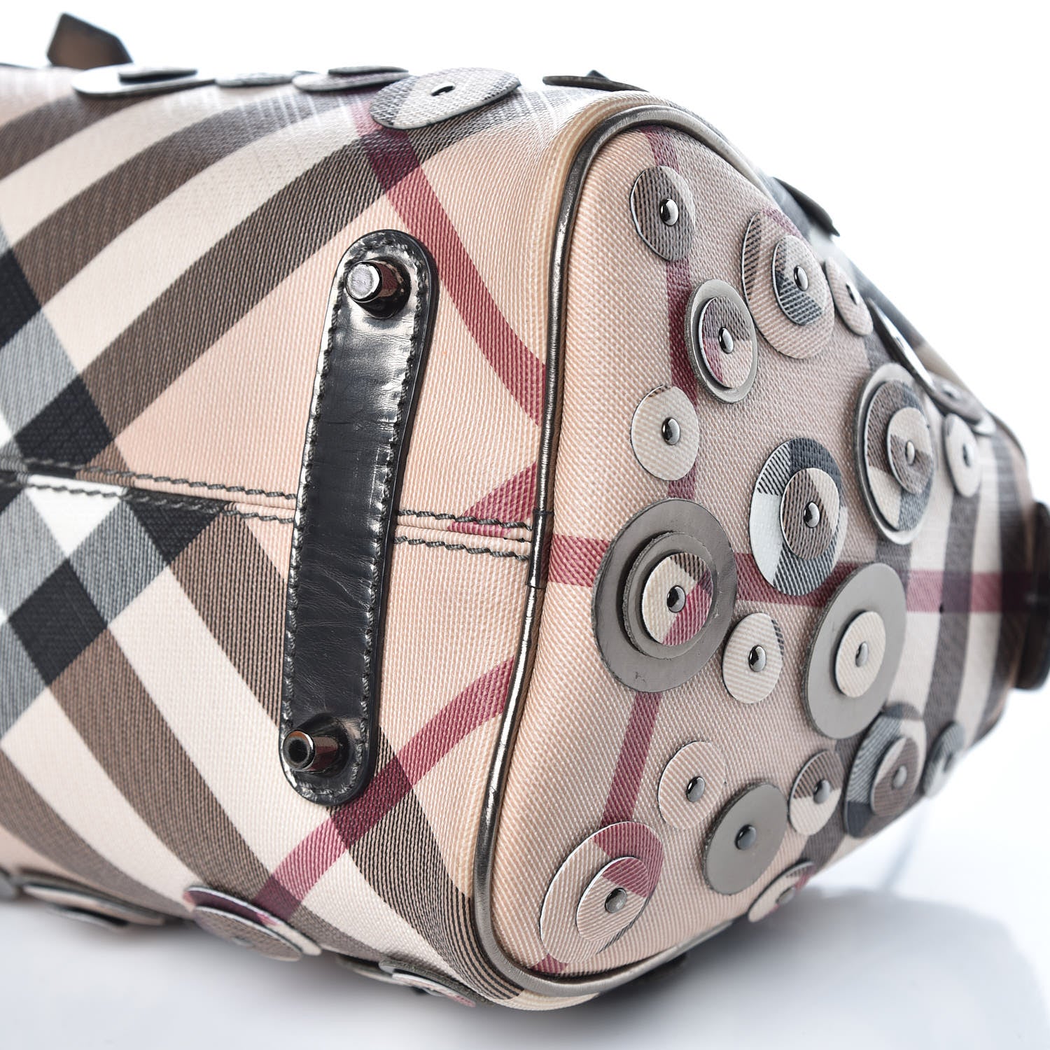 Burberry Supernova Check Embellished Bowler 11 of 19
