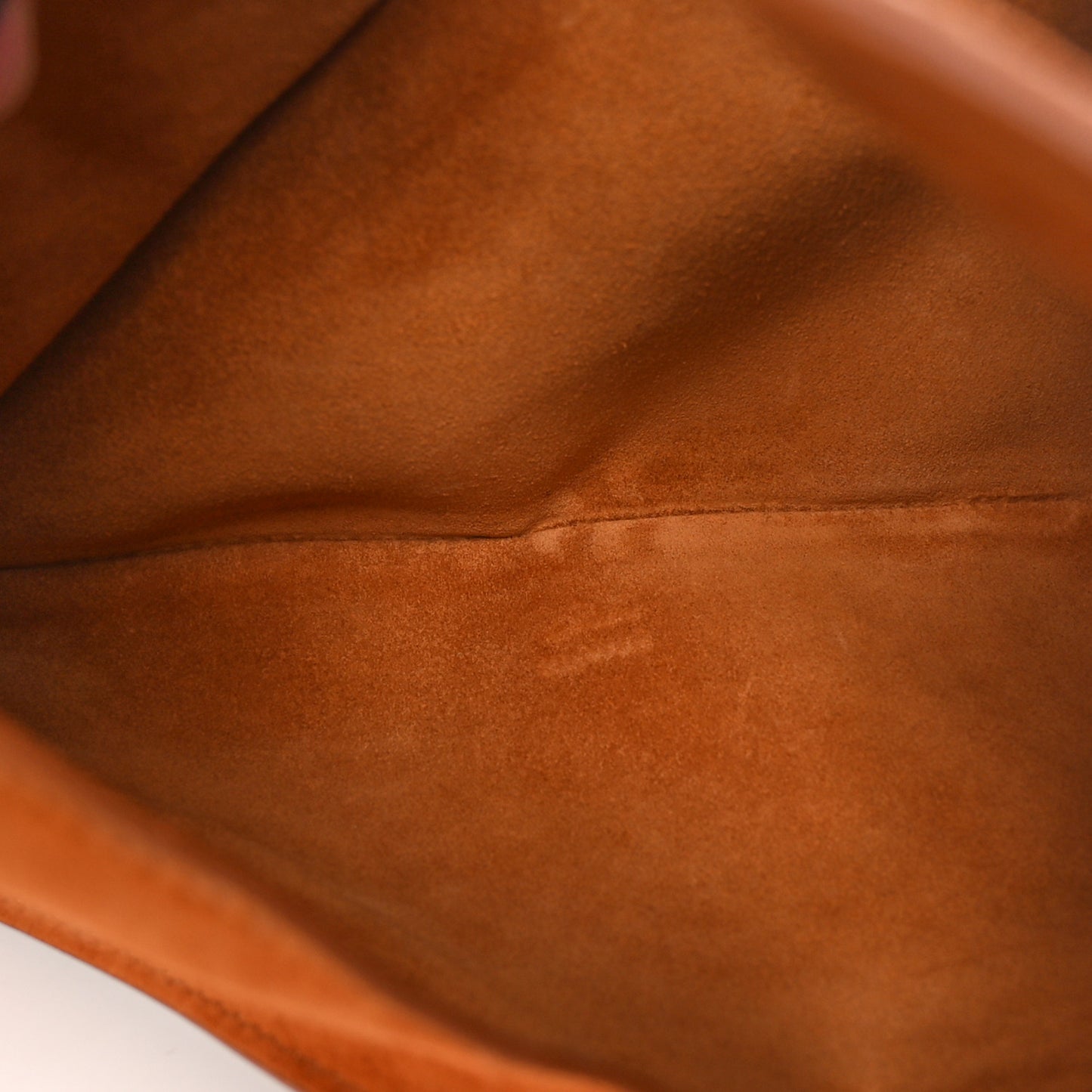 Suede Calfskin Small Sara Tote Caramel
