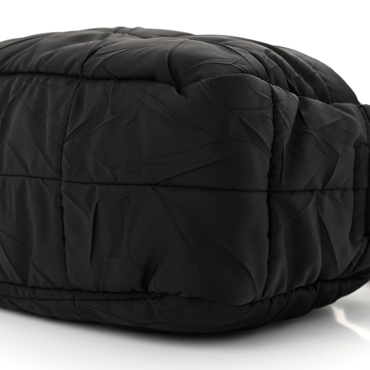 Prada Tessuto Nylon Quilted Messenger Black 10 of 10