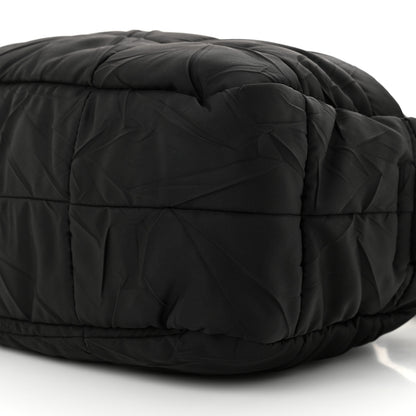 Prada Tessuto Nylon Quilted Messenger Black 10 of 10