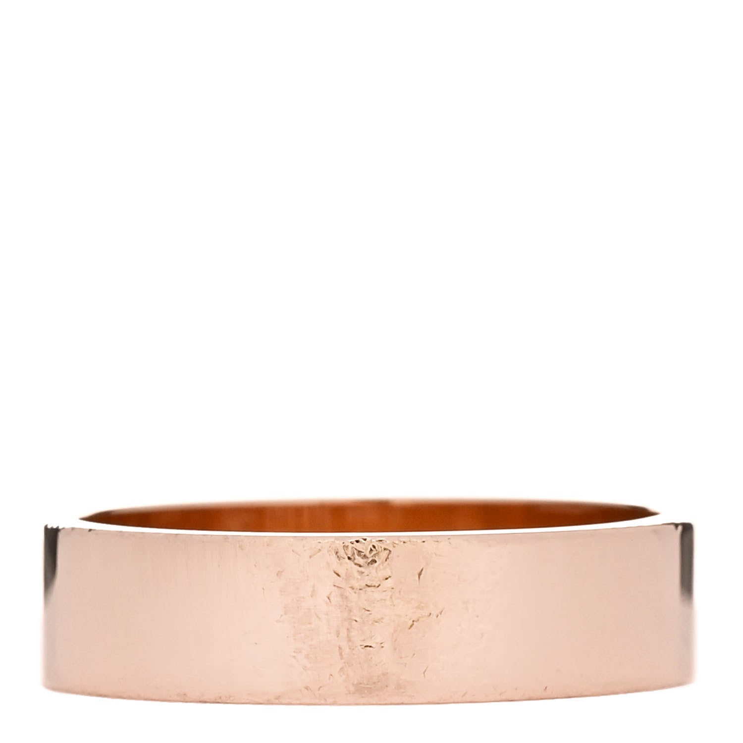 Hermes 18K Rose Gold PM Collier De Chien Ring 54 7 3 of 5