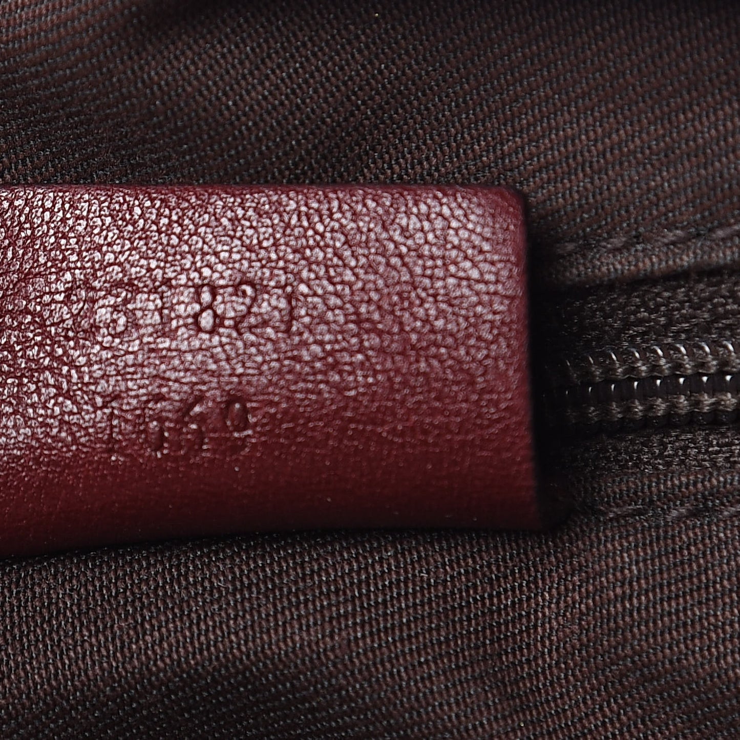 Guccissima Medium Horsebit Chain Hobo Red