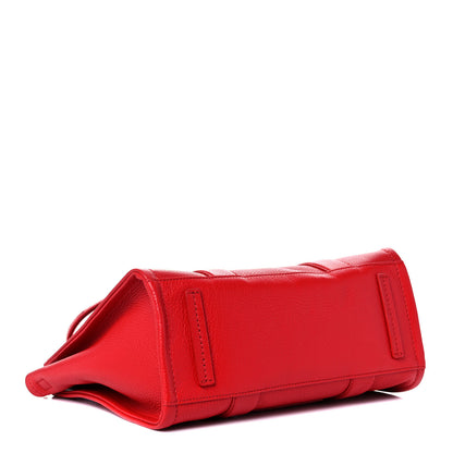 Marc Jacobs Grained Calfskin Medium The Tote Bag Red 4 of 9